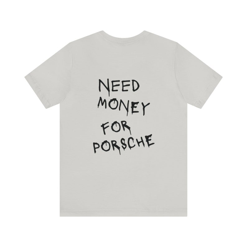 Need Money for Porsche Old Money Vogue Style Handmade Tee - Etsy UK