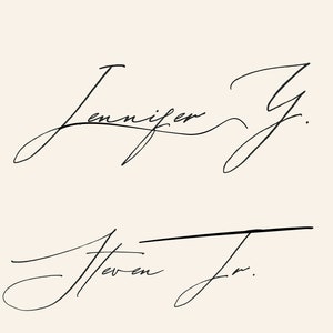 Conception personnalisée Signature commerciale personnalisée Signature faite main Logo signature fait main pour les entreprises image 7