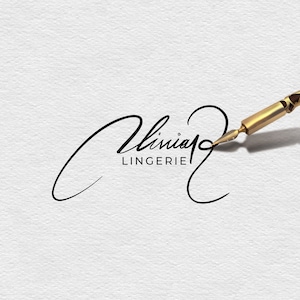 Personalisiertes Signatur-Logo, Signatur-Logo-Design, benutzerdefiniertes Signatur-Logo für Ihr Unternehmen