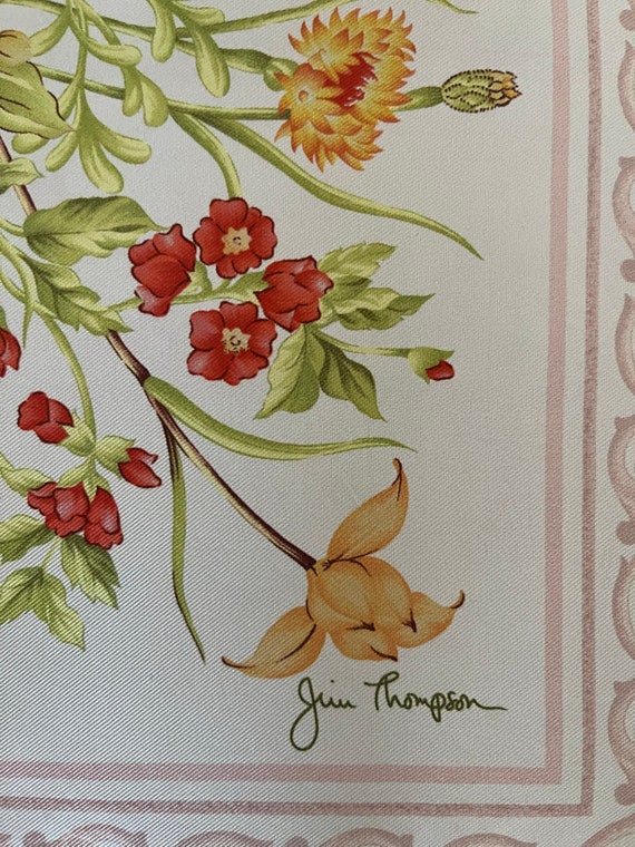 JIM THOMPSON HANDKERCHIEF Authentic Hair Silk Ban… - image 3