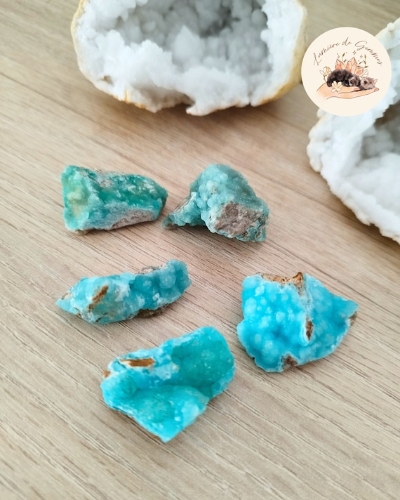 Hémimorphite brute naturelle du Congo