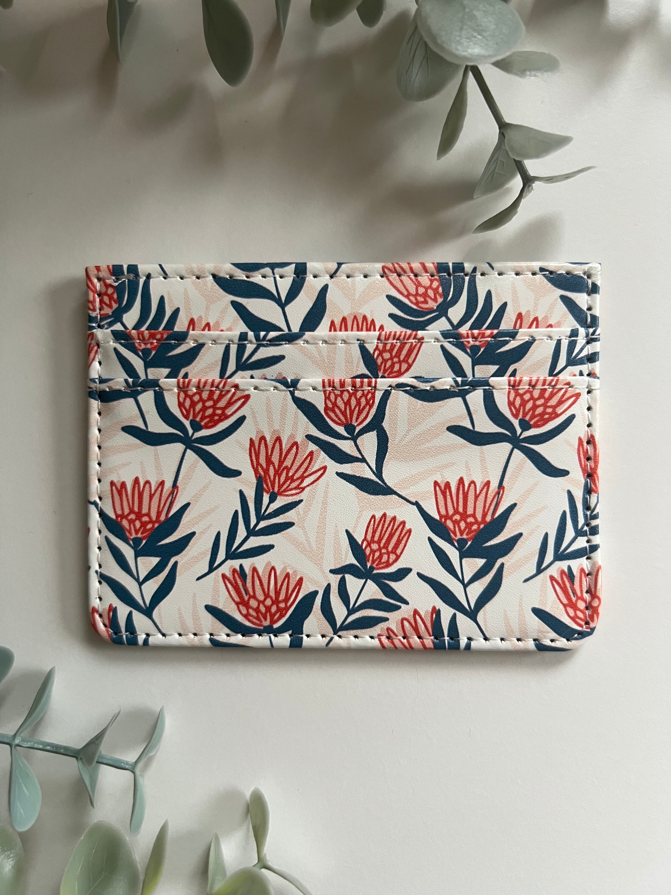 Card Holder, Floral, RFID, Credit Card Holder, Loyalty Card Holder