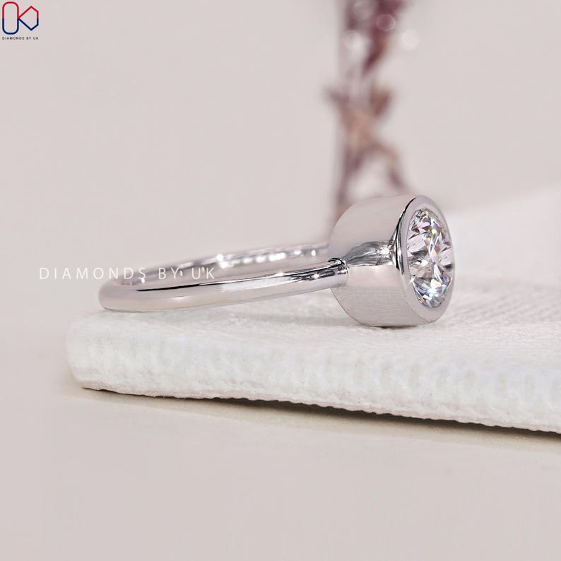 lab grown diamond
10k solid gold ring 
14k solid gold ring