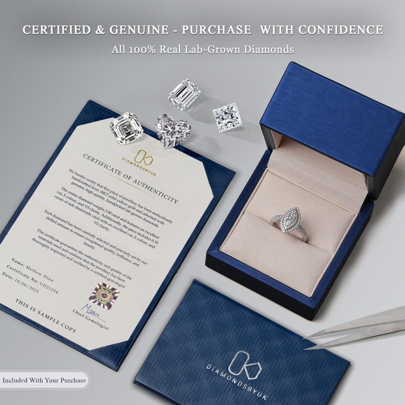 diamond engagement ring
lab diamond engagement ring