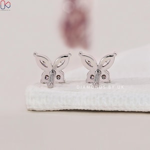 lab grown diamond earring