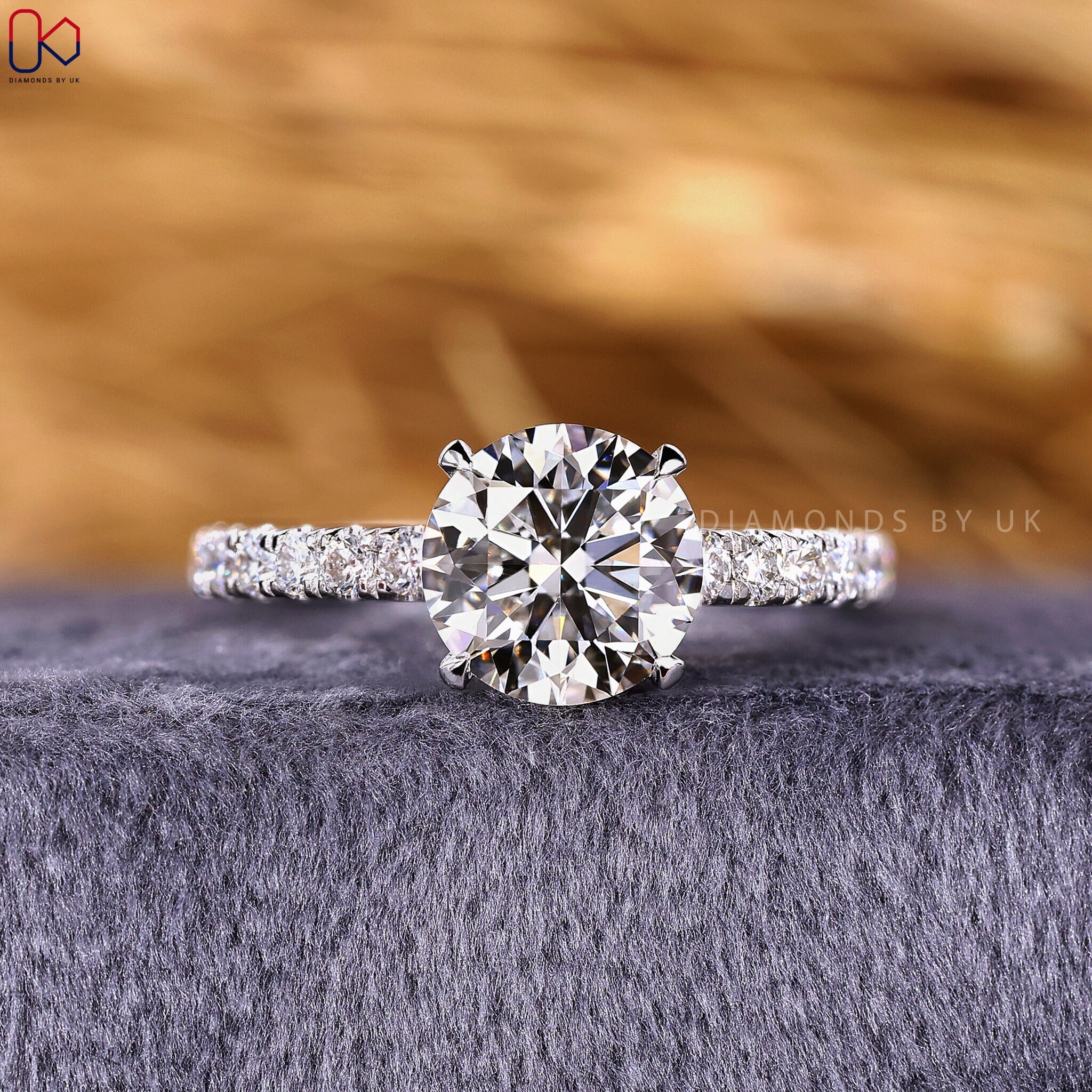Lab created diamond anniversary ring online