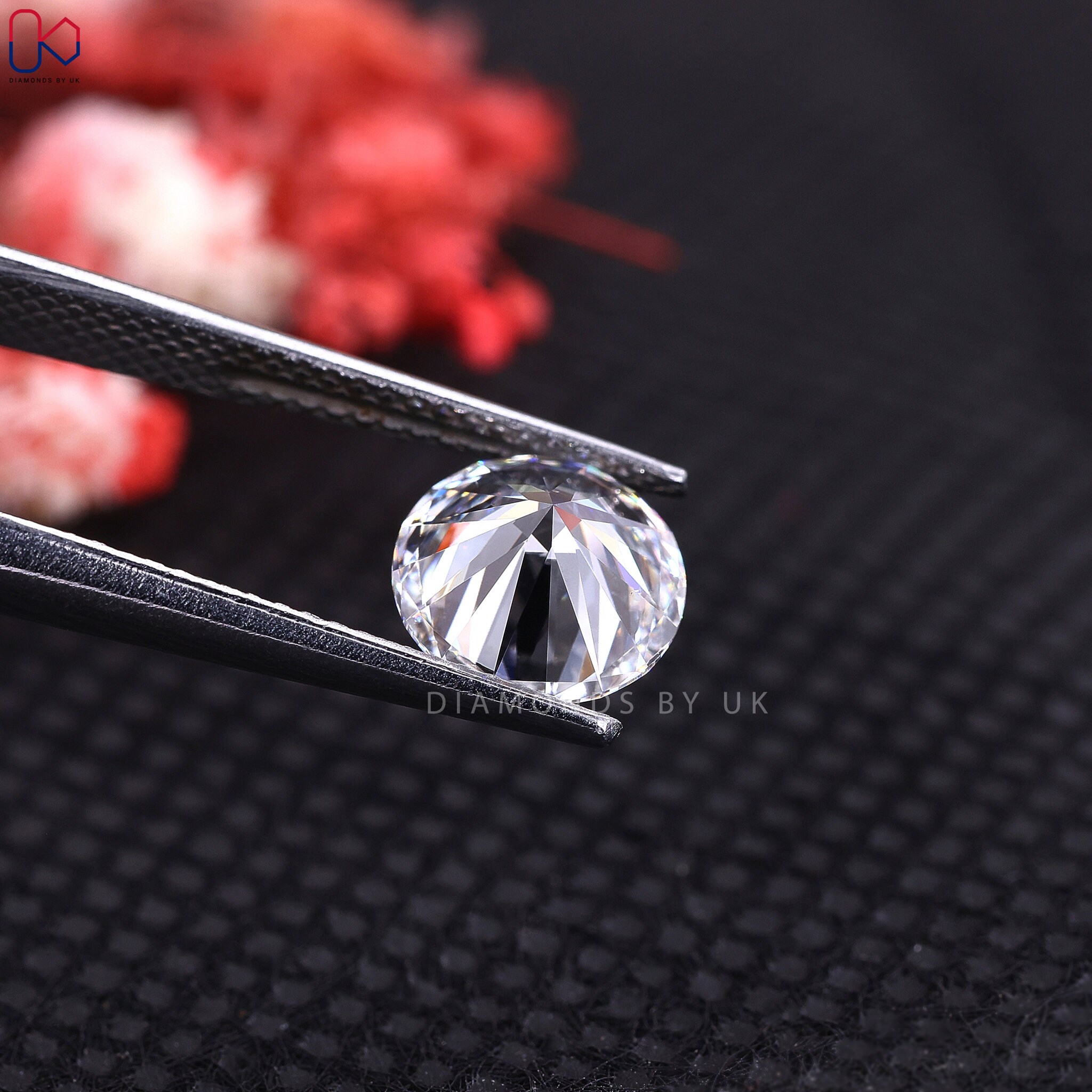 2.00 CT 美しい D カラー IGI 認定ダイヤモンド ラウンド ラボ