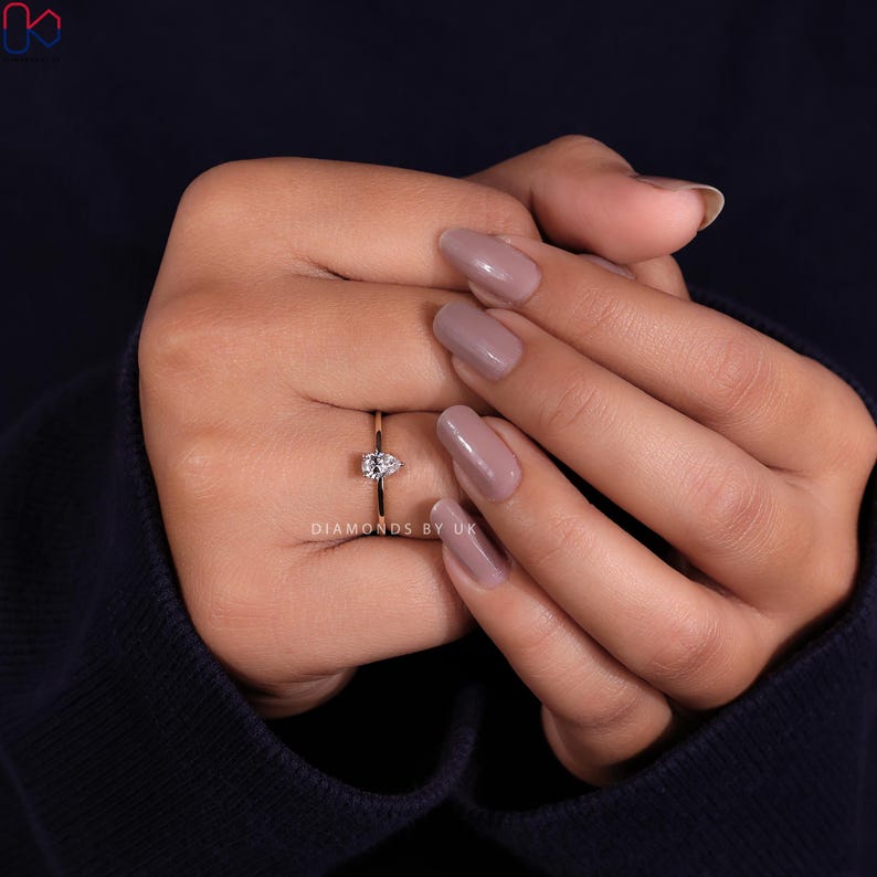 lab grown diamond
10k solid gold ring