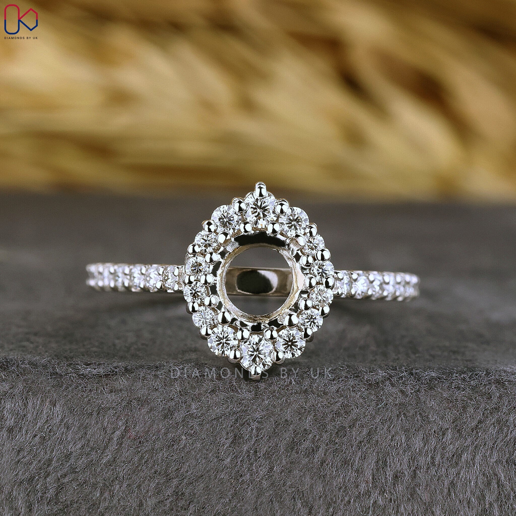 Vintage ring settings without stones for sale online