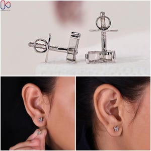 lab created earrings