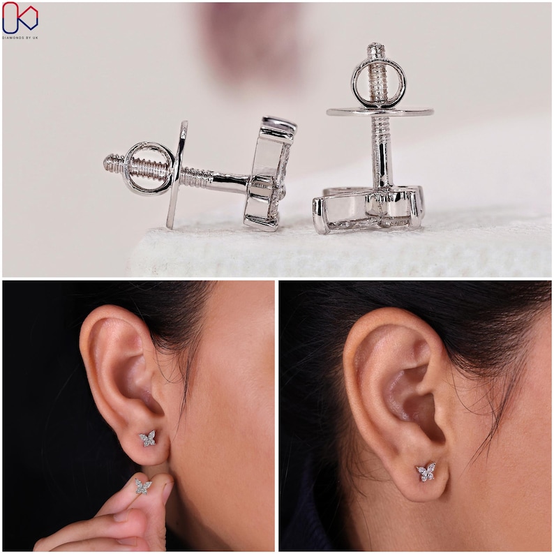 lab created earrings