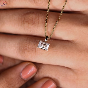 IGI Certified Lab Grown Diamond Pendant Minimalist Diamond Pendant for Women Solitaire Pendant for Birthday Gift Dainty Pendant for Daughter