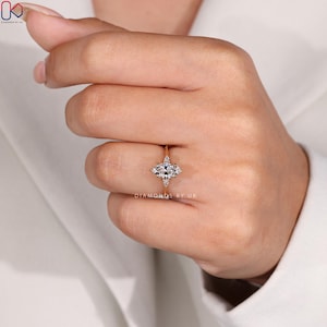 white gold ring
rose gold ring