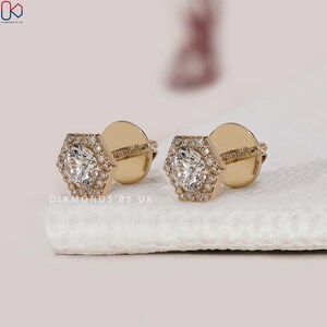 diamond engagement earring
lab diamond Wedding earring