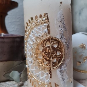 Candle Mandala Gold