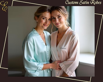 Robes de demoiselle d'honneur, Robes de soirée nuptiales, Robes de mariée personnalisées pour demoiselles d'honneur, Robes de mariée avec noms, Tenues de préparation de demoiselle d'honneur