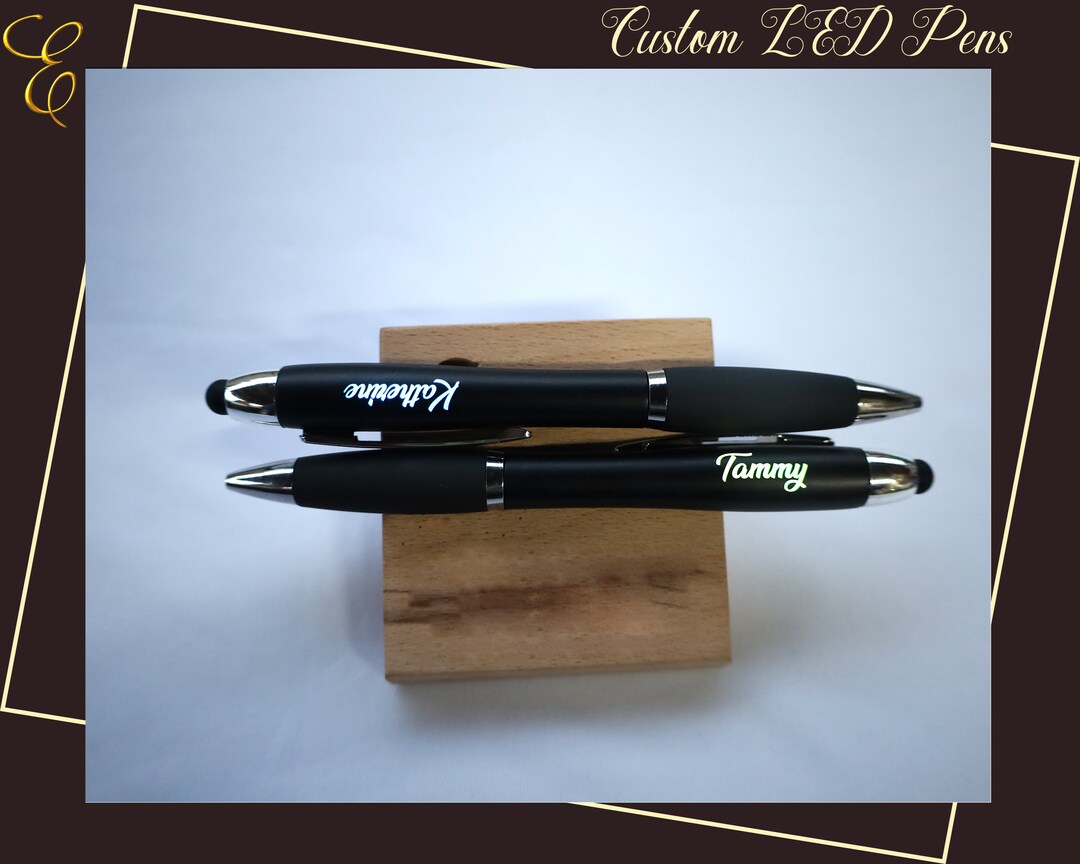 Light up Pens Personalized LED Pen Customized LED Pens With Stylus ...
