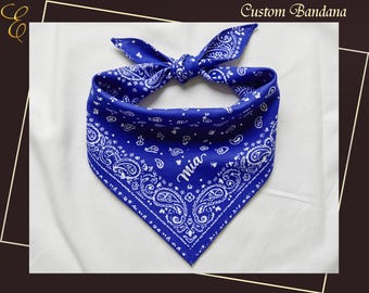Personalized Bandana Bachelorette Custom Party Favors Festival Accessories Cowboy Bandana, Pastel Colors Bandana, Western Bachelorette Party