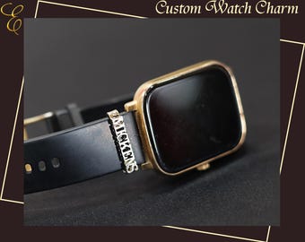 Apple Watch Charm - Eleganter Uhrenanhänger - Vintage-inspirierter Zeitmesser Anhänger/Charm - Handgefertigtes Schmuck Accessoire - Geschenk für Sie/Ihn