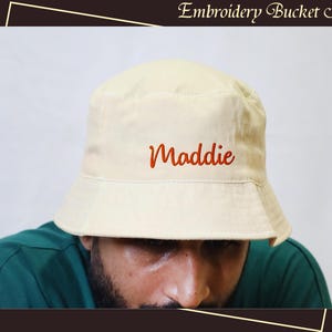 Bride Embroidered Bucket Hat, Mrs Embroidery Gift, Gift For Bride, Engagement Gift, Custom Wedding Hat, Bridal Shower Gift, Honeymoon Hat