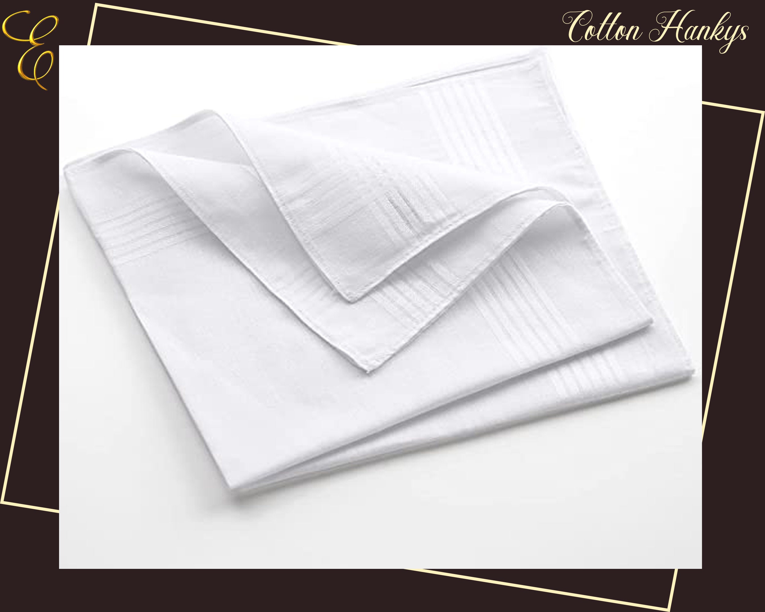 Pack of 12 Handkerchief Mens Handkerchiefs 100 Cotton Classic Etsy