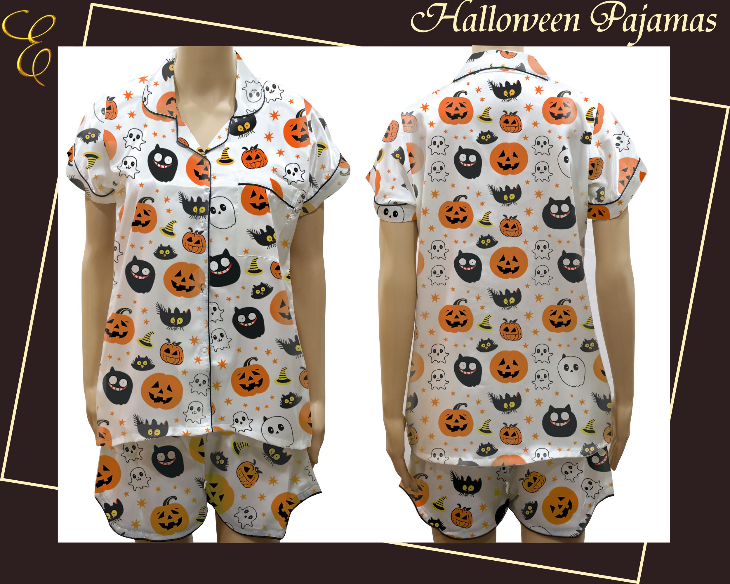 Pajama Set Women Plus Size Halloween Etsy Canada