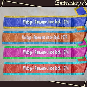 Fascia in pizzo ricamata personalizzata Fascia in pizzo per damigella d'onore Fascia in pizzo Fascia personalizzata Fascia per damigella d'onore Fascia in pizzo per sposa personalizzata Fascia con bordo personalizzato