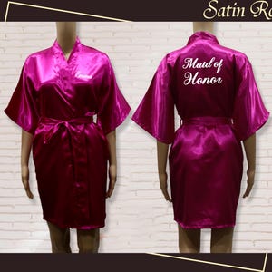 Robes de demoiselle d'honneur personnalisées Robe de mariée sauge, soirée nuptiale, mariée, robe de demoiselle d'honneur en satin floral