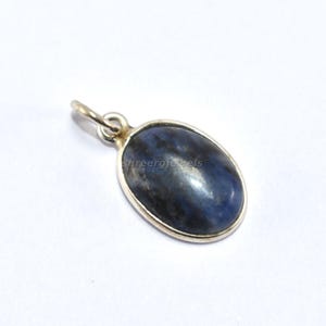Lapis Lazuli Pendant 925 Sterling Silver Pendant Real Gemstone Pendant Handmade Vintage Jewelry Valentine&#39;s Day Gift Lapis Lazuli Jewelry