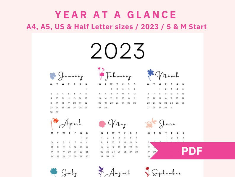 year-at-a-glance-printable-2023-calendar-pdf-quick-view-calendar