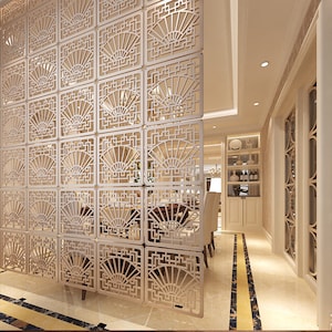 Wooden Decoratives Panels, Modular Wall Panels Screen, Hanging Screens, Privacy screens