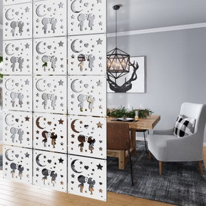 Room divider, Outdoor/Indoor Screen Divider,  Curtain Panels, Partition Screens