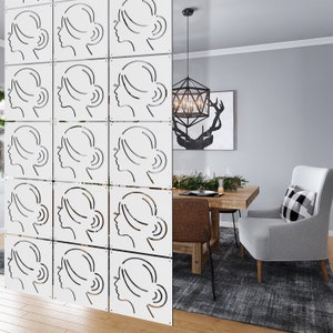 Room divider, Outdoor/Indoor Screen Divider,  Curtain Panels, Partition Screens