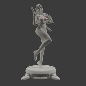 D.Va - Overwatch - Archivos STL para impresión 3D NSFW