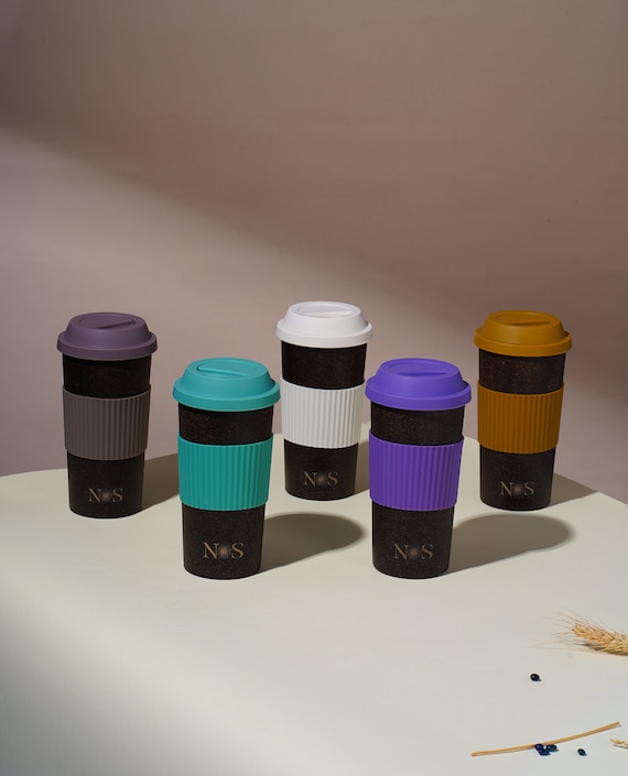 NS 400mls Biocup Eco-Friendly Insulated Travel Mug Reusable non Customizable Coffee Tumbler Hot Cold Beverages Sustainable BPA-Free Design