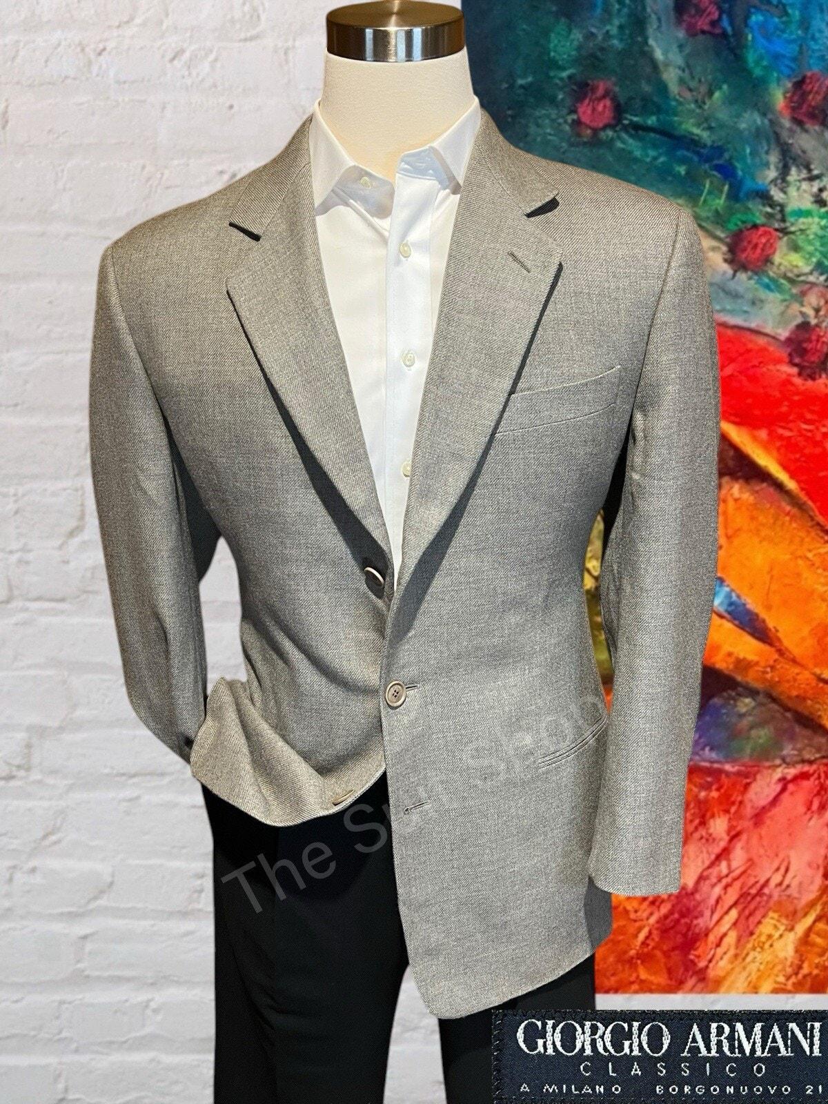 80s Armani Blazer - Etsy