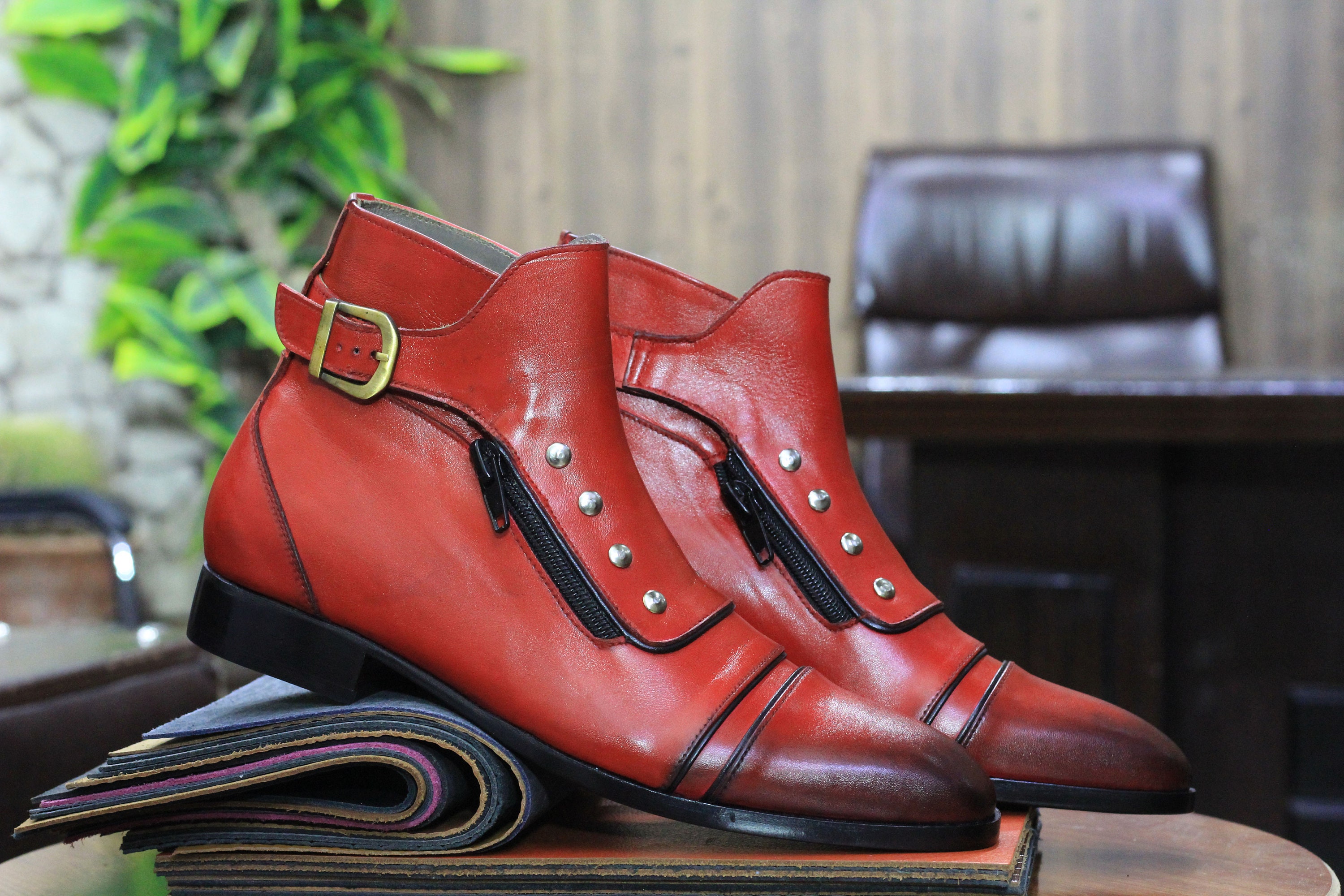 Mens Winklepickers Boots Etsy New Zealand