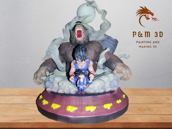 Figura De Goku Transformación Ozaru. Fabricado En Resina Alta - Etsy Australia Figura De Goku Transformación Ozaru. Fabricado En Resina Alta - Etsy Australia