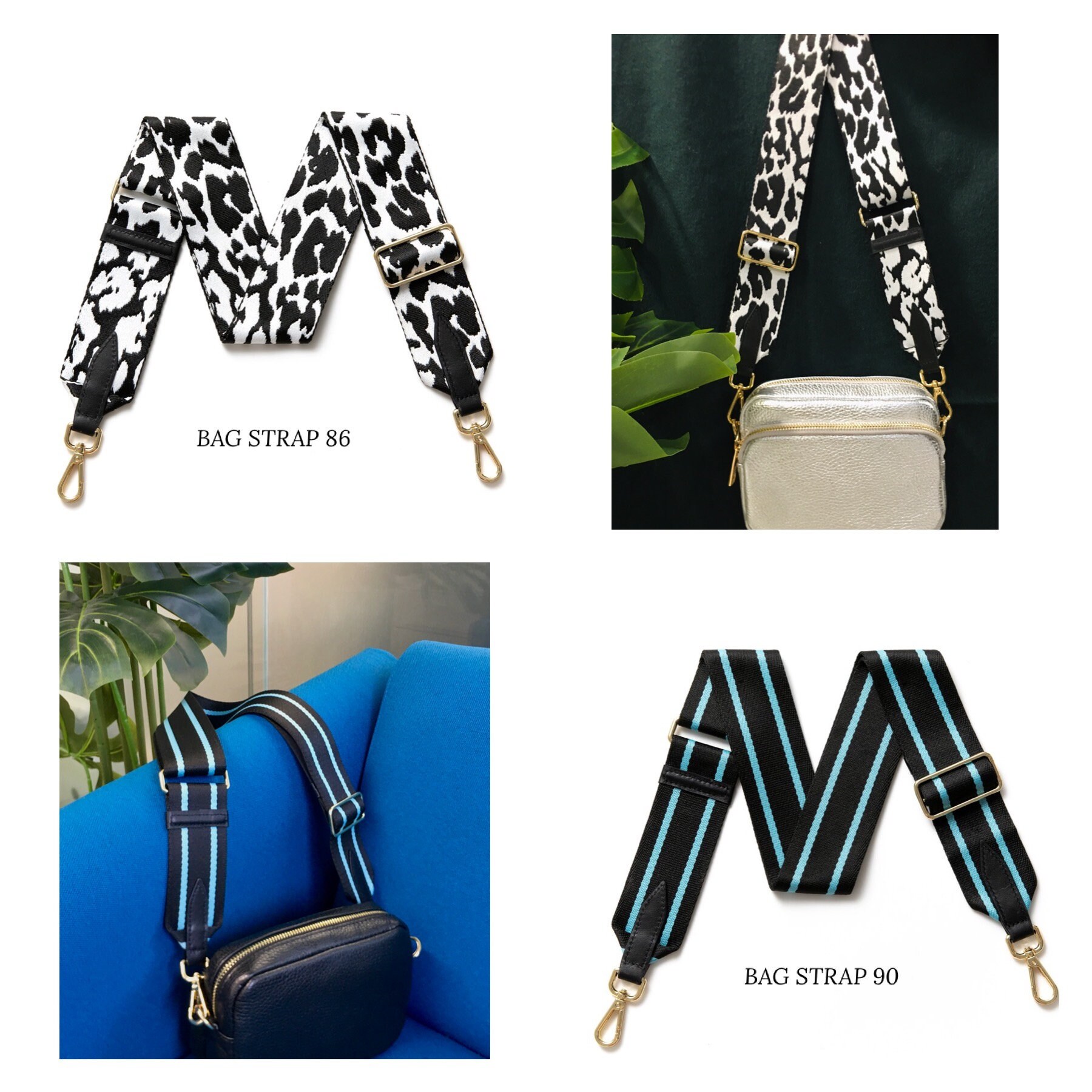 Montte Di Jinne Stylish and Highquality Wide Canvas Bag Strap