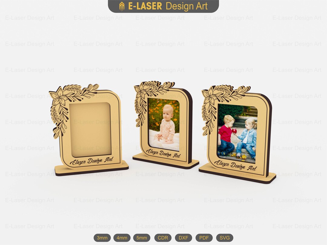 Fujifilm Instax Mini Film Frame Laser Cut Svg Files, Standing Photo ...