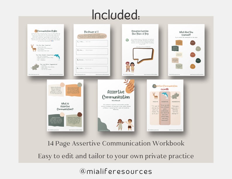 A colorful guide filled with exercises and scenarios that teach kids how to express themselves clearly and assertively without aggression.