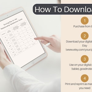 Parterapi-arbetsblad och konfliktlösningspaket | Gottman Repair Checklist, Four Horsemen Guide (digital nedladdning) bild 9