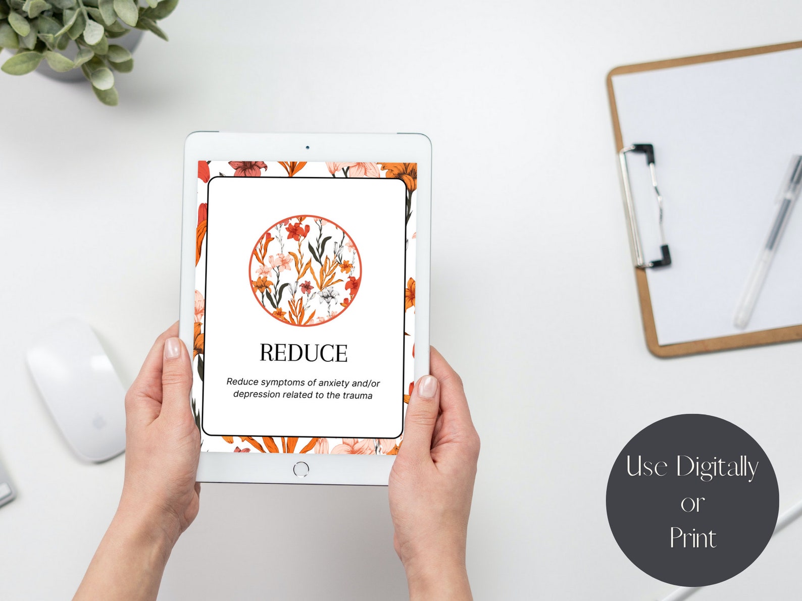 Trauma Goals for Therapy Flashcard Pack, Client Goal Setting Tools ...