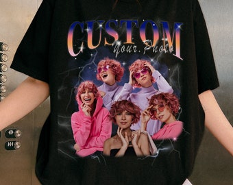 CUSTOM Bootleg Rap Tee, Custom T-shirt Girlfriend/ Boyfriend, Custom Your Own Bootleg Shirt, Vintage 90s Graphic Shirt, Gift, Valentines