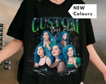 CUSTOM Bootleg Rap Tee, Custom Your Own Bootleg Shirts, Custom Photo, Vintage 90s Graphic T-shirt, Custom Photo Shirt, Insert Your Design