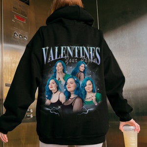 CUSTOM VALENTINES Bootleg Rap Hoodie, Custom Boyfriend Girlfriend T-Shirt, Custom Your Own Bootleg Shirts, Custom Photo, Vintage 90s Sweater