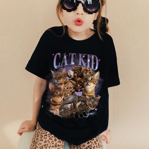 T-shirt de rap enfant bootleg personnalisé pour enfants, t-shirts personnalisés pour enfants, t-shirt pour jeunes, t-shirt amusant, photo personnalisée, t-shirt rétro, t-shirt photo personnalisé