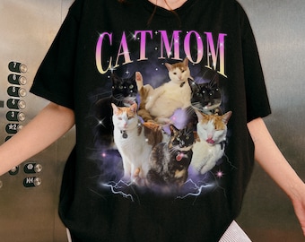 Camiseta personalizada com estampa de rap pirata para gatos e cachorros, personalize suas próprias camisetas piratas, foto personalizada, camiseta gráfica vintage dos anos 90, camiseta com foto personalizada