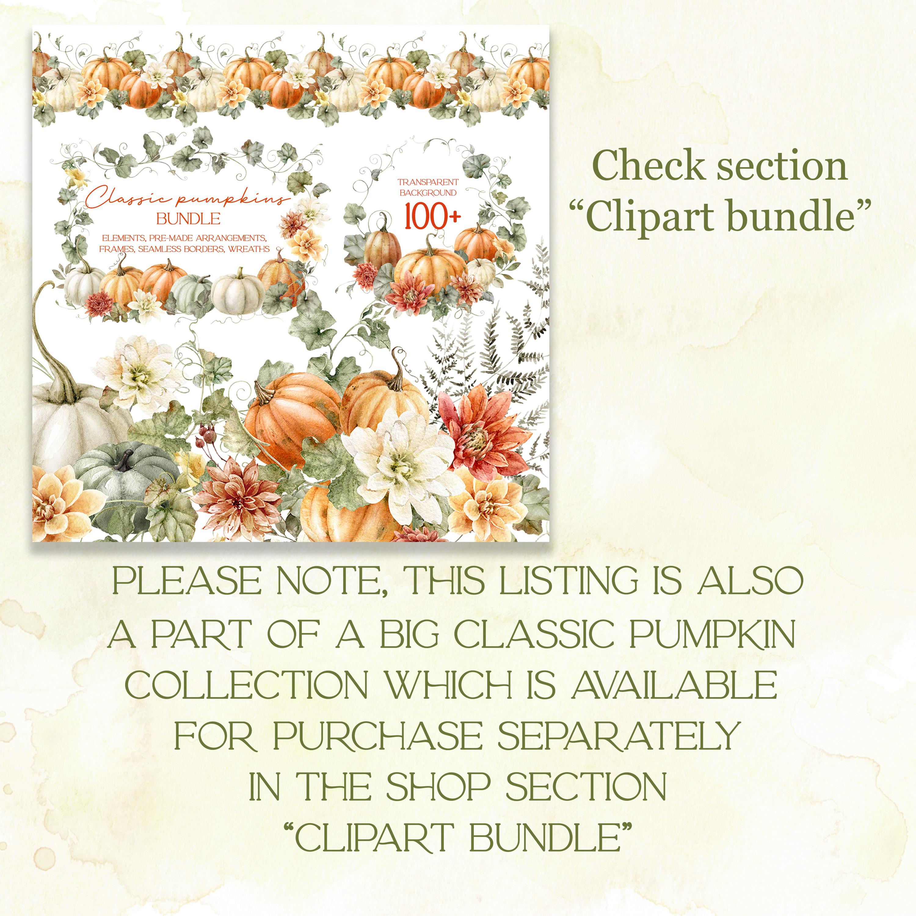 Watercolor Pumpkin Clipart, Orange Pumpkins Png, Fall Flowers Png ...