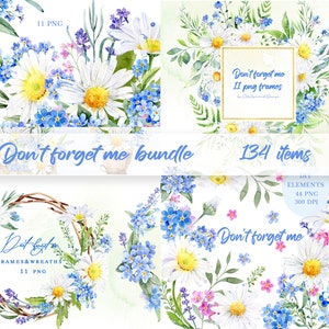 Vergissmeinnicht, Vergissmeinnicht, Wildblumen, Vergissmeinnicht, Wildblumen png, Wildblumen Clipart, digitales Papier